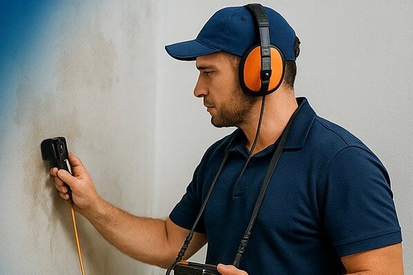 Equipe técnica especializada em caça vazamentos em Goiânia